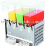 cold and hot juice dispenser machine with mixing leaf