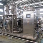 Carbonated beverage mixer