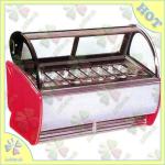 Hard ice cream refrigerator Display Cabinet /ice cream maker Display Cabinet