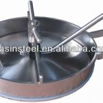 Sanitary Stainless Steel Elliptical Manhole Inside Opening Method