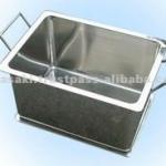 Stainless steel restaurant large metal dish pan made in Japan