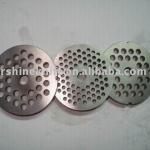 double notches meat mincer plate