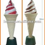 Ice cream shop decoration ice cream cone
