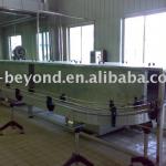 pasteurizing and cooling tunnel