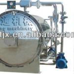 Horizontal pressure retort