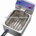 2013 good selling electric fryer with one tank