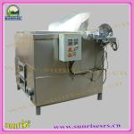 Corn tortilla chips continuous deep fryer machine