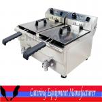 Commercial Double Basket Table Top Deep Fryer