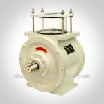 The flow-through rotary airlock valve in potato flour processing plant