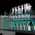 2T/H wheat flour mill, wheat process equipment of Turkey project and China big factory with low price
