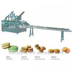 Full automatic sandwich biscuit making machine