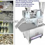 JGL120 Dumpling Making Machine 3500pcs/h-7200pcs/h Multi-forming Moulds-