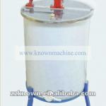 Hot sale 6 frames stainless steel manual honey extractor