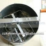 2 frames stainless steel hand crank honey extractor