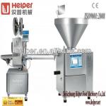 Vacuum sausage filling machine and clipping machine