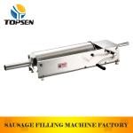 High quality 7L commercial sausage vacuum filler machine equipment