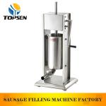 High quality 12L hotel use hydraulic sausage filler machine