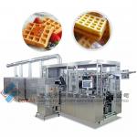 Full- automatic gas waffle machine