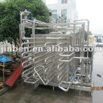Tubular dairy pasteurizer