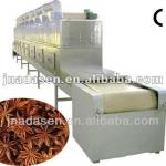 spice/flavouring tunnel microwave dryer and sterilizer