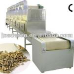 Industrial continous conveyor belt type microwave spices dryer