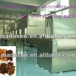 Continuous type microwave spice drying/sterilizing machine