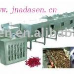 Industrial big out put spice microwave drying sterilization equipment