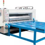 WJ carton box water base ink print slotter machine