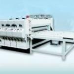 WJ carton box water base ink print slotter machine