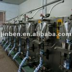 Liquid pouch packing machine