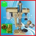 China semi-automatic aluminium cap locking &amp; capping machine