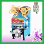 CE approved plastic cup sealer machine/cup sealing machine