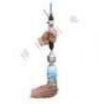 Portable pneumatic manual plastic bottle cap machine