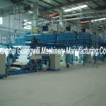 Kraft paper tape jumbo roll coating machine