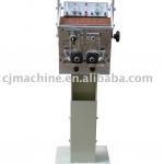 Belt edge coating machine