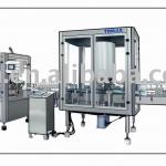 Production line(include filling for high density material,inside-outside theft-poof caps of high viscosity)