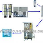 small scale water production line/sachet/pouch filling machine