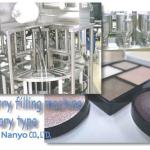 Wet powder filling equipment for make up