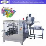 automatic liquid pouch packing machine