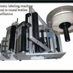 Semi-Automatic Adhesive labeling machine for Round Bottles