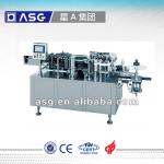 Hot melt glue labeling machine