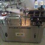round and front-back sticker labeling machine