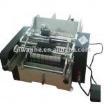 D300 semi-automatic glue label machine for round bottle