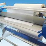 Hot melt fabric laminating mahcine