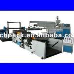 Two unwind one extruder 3 layer PP PE for Aluminum foil with paper Extrusion laminating machine manufacture