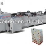 430-1Roll feeding square bottom paper bag making machine