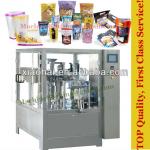 Automatic Rotary Premade Stand Up Pouch Filling Sealing Machine