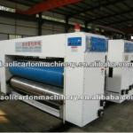 Chain feeder printing slotting die cutting box making machine/machinery