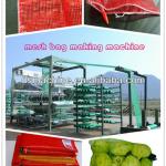 High speed mesh bag/leno bag making machine/machinery price