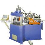 Double-head hydraulic automatic pipe-end shaping machine